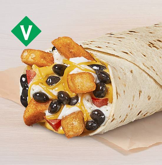 Order White Hot Ranch Fries Burrito - Veggie food online from Taco Bell store, Genoa on bringmethat.com