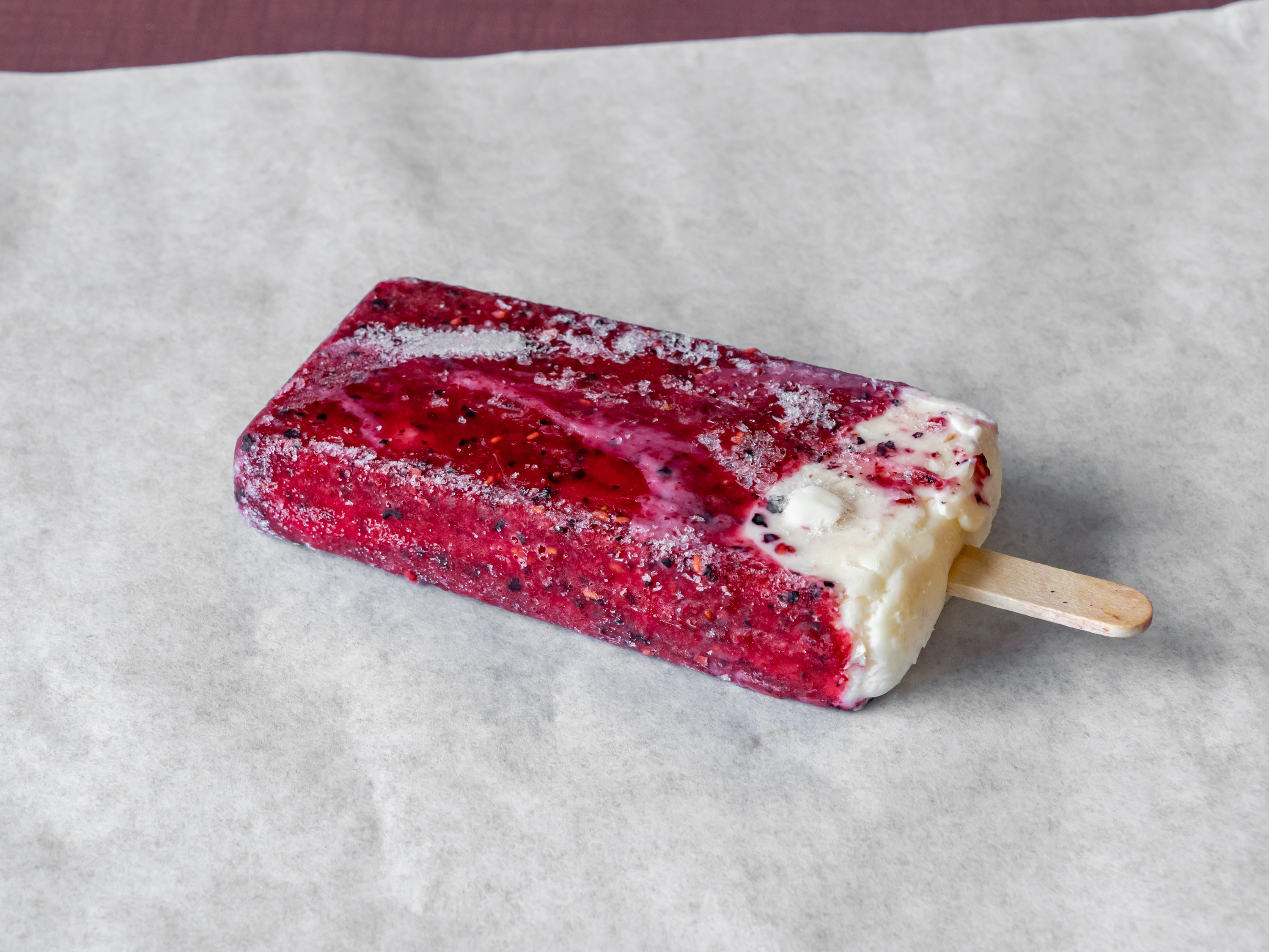 Order Berries with Cream Popsicle food online from Michoacana Alhambra store, Alhambra on bringmethat.com