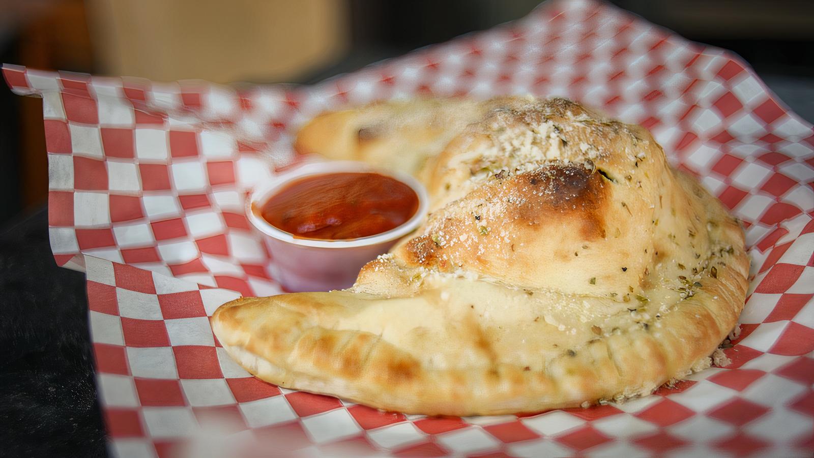Order Ham Calzone food online from Sf Hole In The Wall Pizza store, San Francisco on bringmethat.com