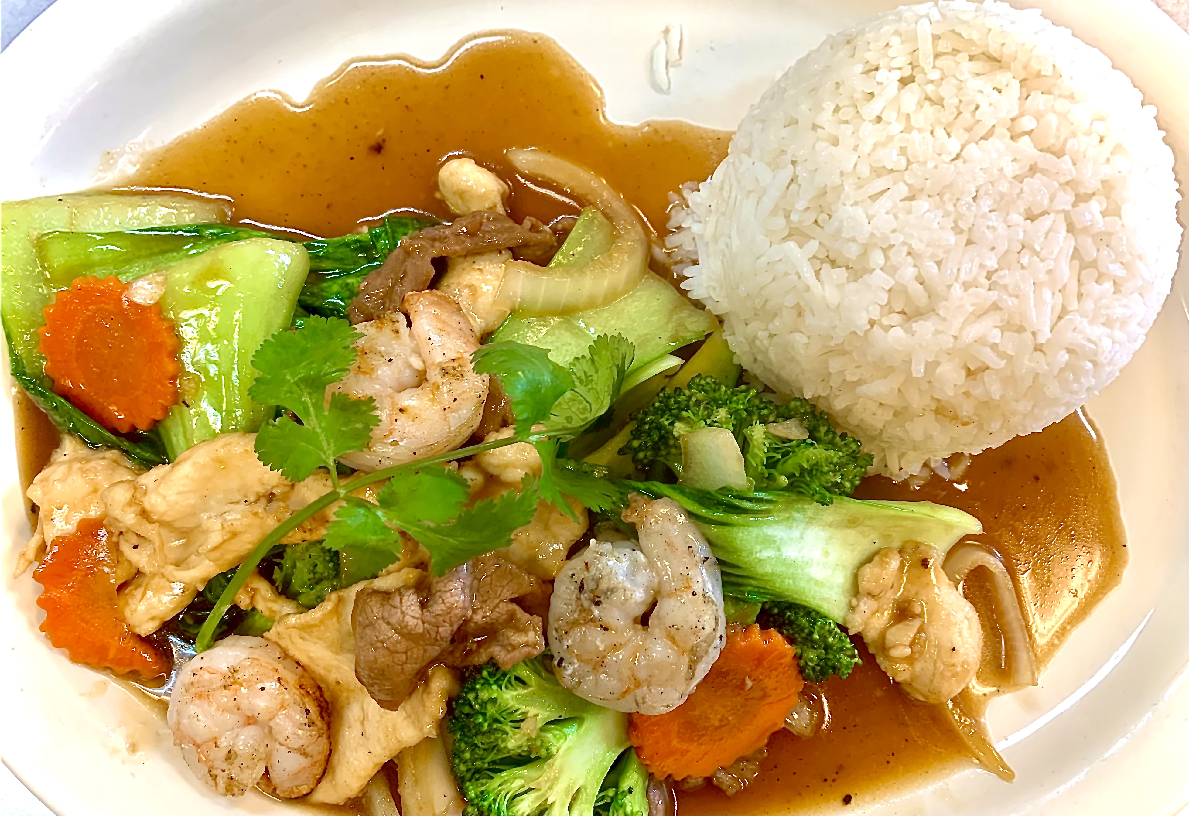 Order Com Xao Thap Cam food online from Pho Hanoi store, Lake Forest on bringmethat.com