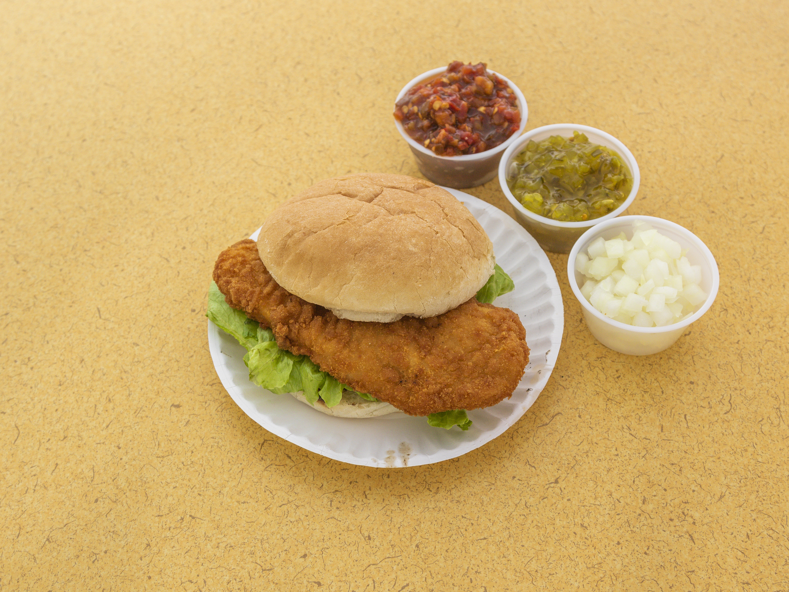 Order Crispy Chicken Sandwich food online from Windmill store, Wheeling on bringmethat.com