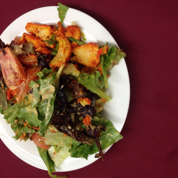 Order Chicken Salad food online from India's Tandoori Restaurant store, Burbank on bringmethat.com