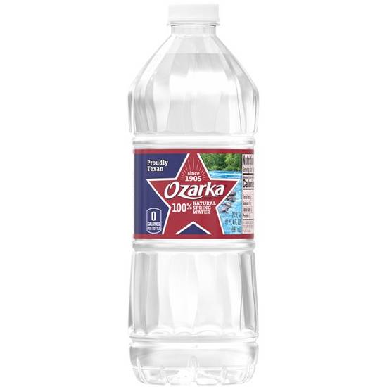 Order Ozarka Natural Spring Water food online from Lone Star store, Gainesville on bringmethat.com
