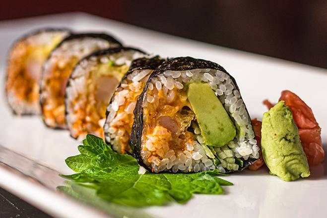 Order Crunchy Shrimp Maki-Roll food online from Big Trouble In Little Japan. store, Washington on bringmethat.com