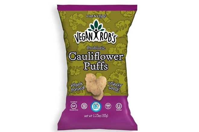 Order VR Cauliflower Puffs food online from Nekter Juice Bar store, Chandler on bringmethat.com