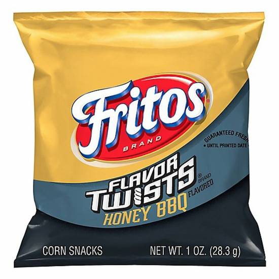 Order Fritos Flavor Twists Honey BBQ Small Bag food online from IV Deli Mart store, Goleta on bringmethat.com