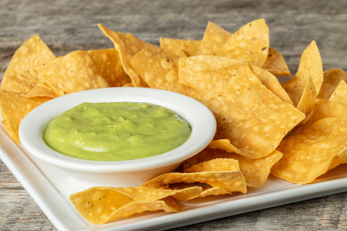 Order Large Guacamole And Chips food online from Miguel's Jr store, Norco on bringmethat.com