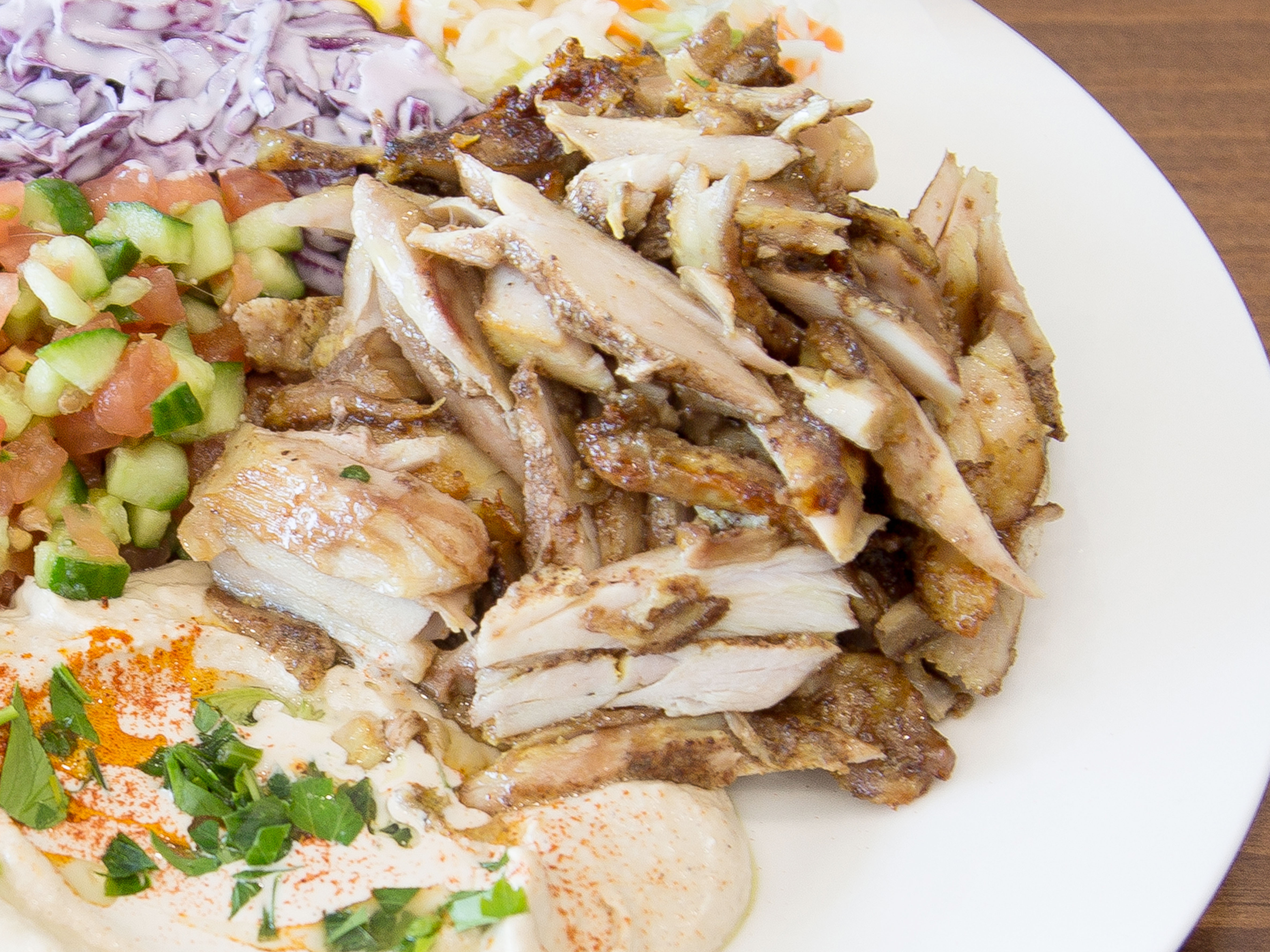 Order Shawarma Plate food online from Holy Grill store, Los Angeles on bringmethat.com