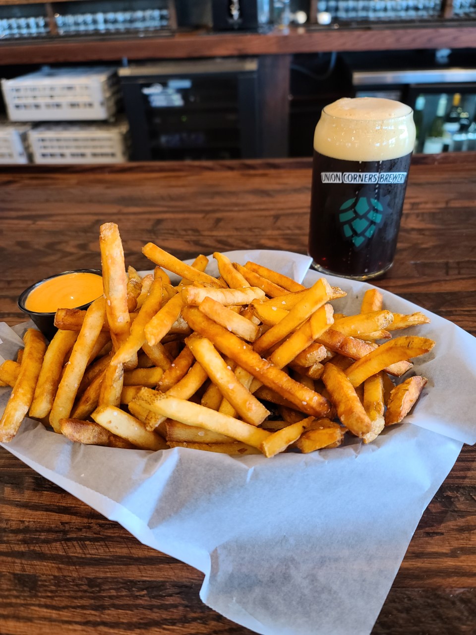 Order Fries food online from Union Corners Brewery store, Madison on bringmethat.com