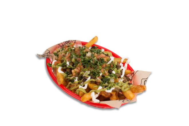Order Carne Asada Fries food online from Dirt Dog store, Los Angeles on bringmethat.com