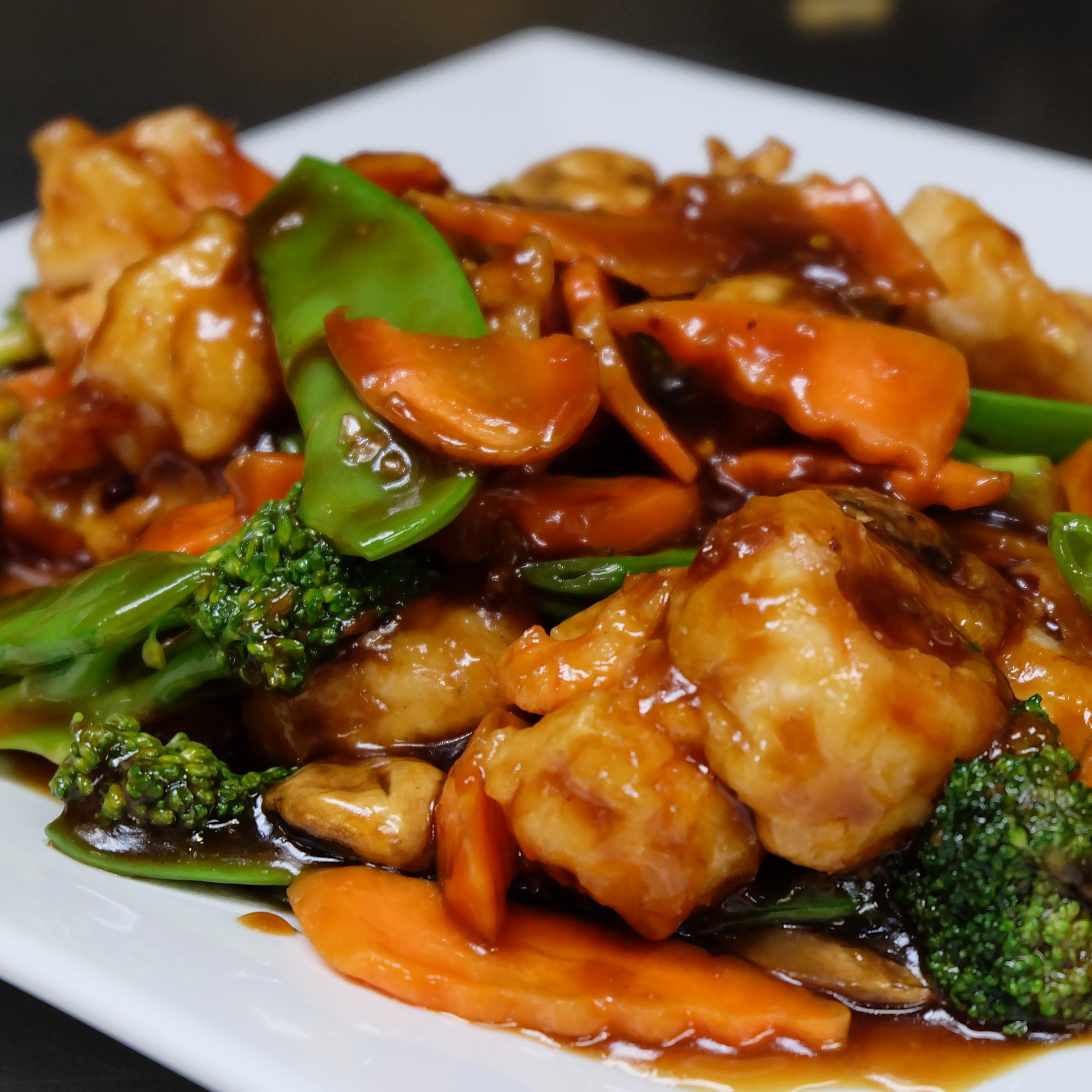 Order Shrimp with Vegetables  food online from Red Pepper Chinese Restaurant store, RICHFIELD on bringmethat.com