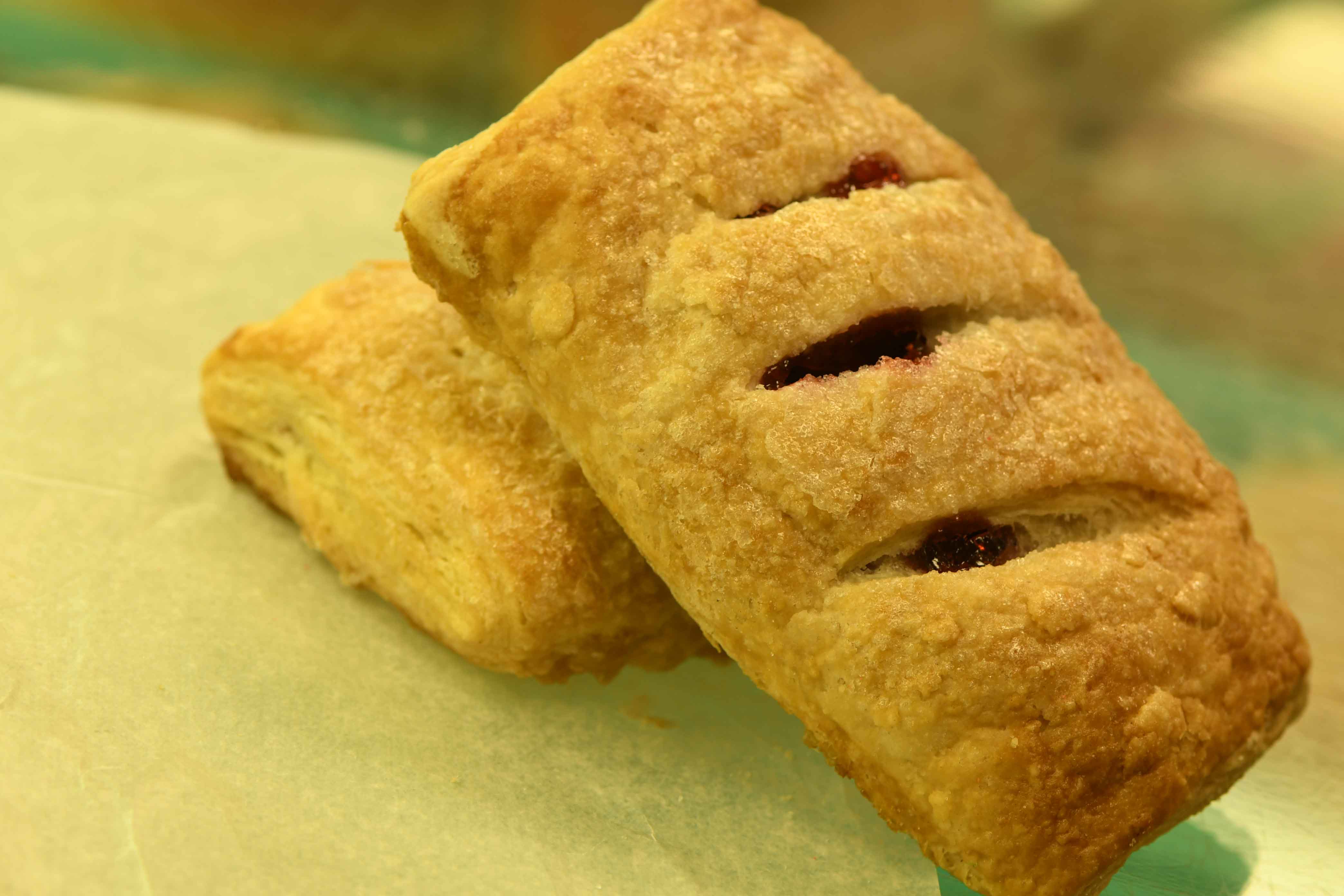 Order Cheese and guava square turnovers food online from Elizabeths Bakery store, Wallingford on bringmethat.com