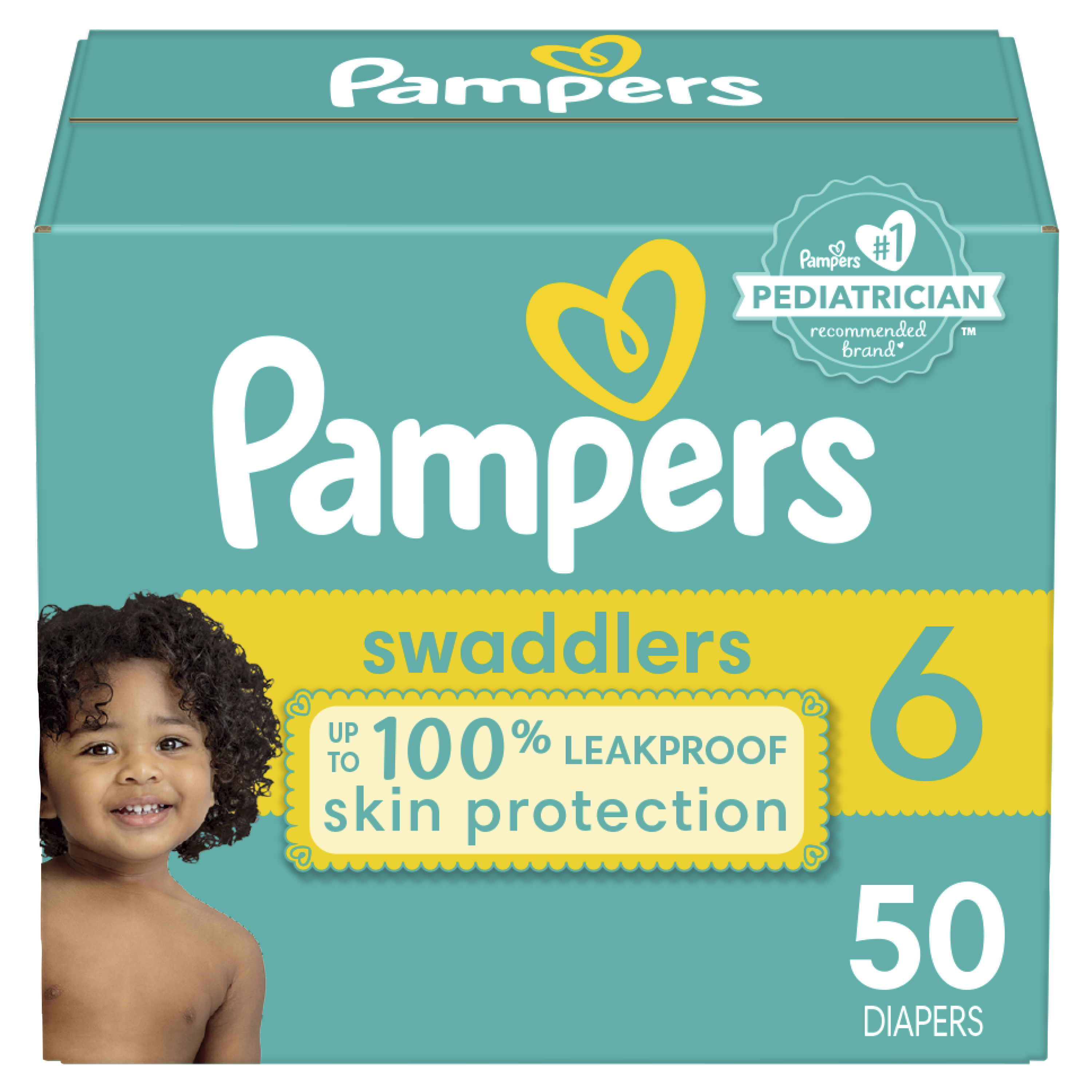 Order Pampers Swaddlers Active Baby Diapers - Size 6, 50 ct food online from Rite Aid store, MILLER PLACE on bringmethat.com