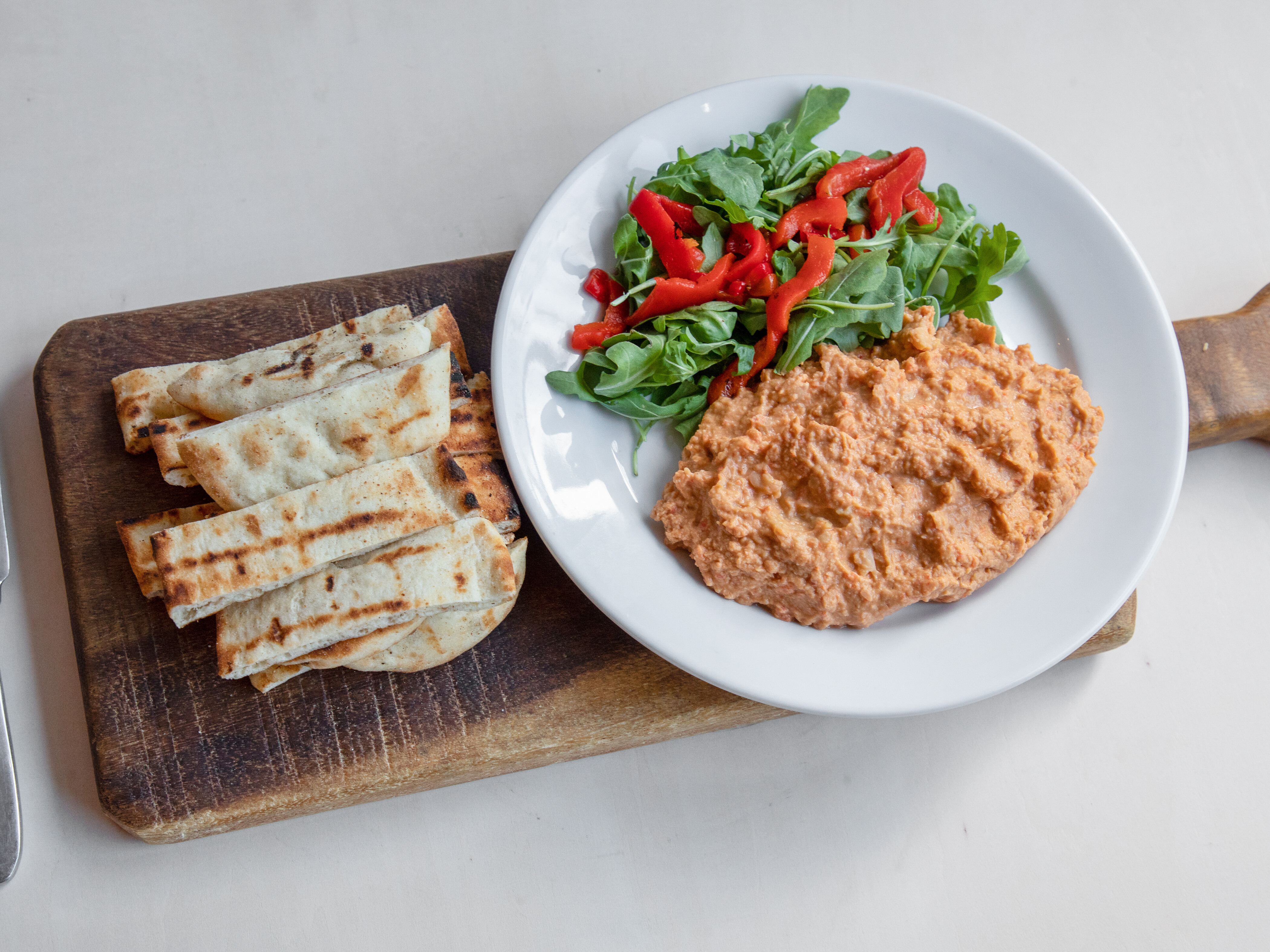 Order Hummus Board (v) food online from The Hollow Bar & Kitchen store, Albany on bringmethat.com