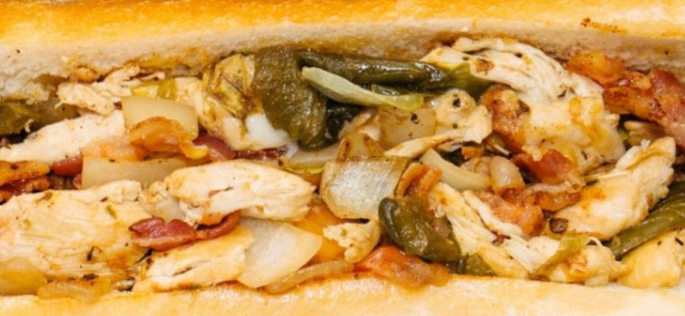 Order Chicken Oink! Sandwich food online from Campo's Philly Cheesesteaks store, Philadelphia on bringmethat.com