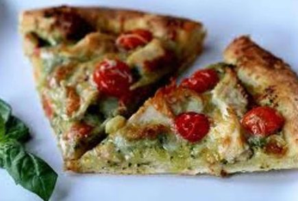 Order Chicken Pesto Pizza food online from Pizzoli's pizza store, Washington on bringmethat.com