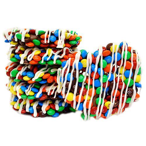 Order Gourmet Milk Chocolate M&M's Covered Pretzel Twists food online from All City Candy store, Cleveland on bringmethat.com