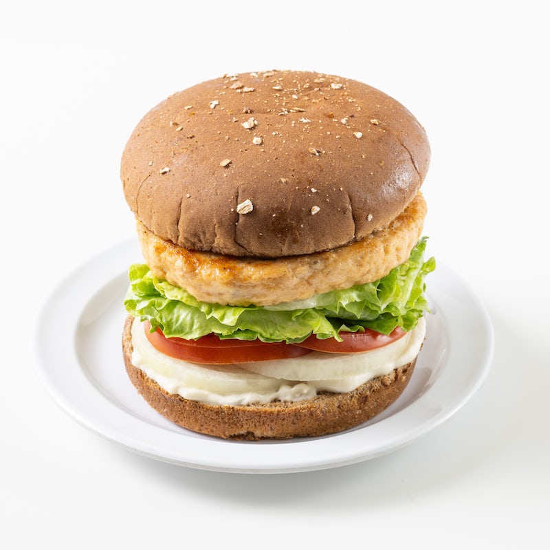 Order WILD CAUGHT ALASKAN SALMON food online from Nation's Giant Hamburgers store, San Leandro on bringmethat.com