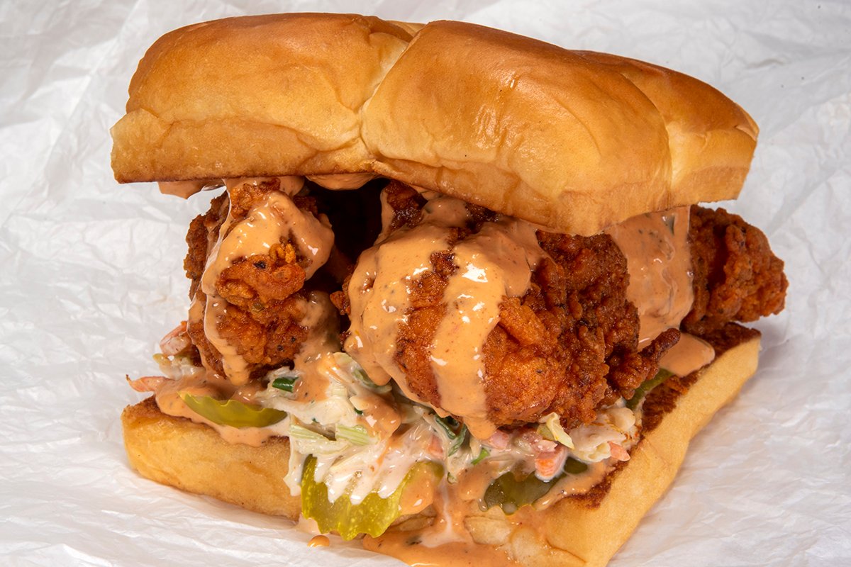 Order THE HOT CHICK food online from Bad Mutha Clucka store, West Covina on bringmethat.com