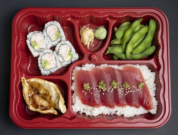 Order Tuna Sashimi Bento food online from Kuben store, Las Vegas on bringmethat.com