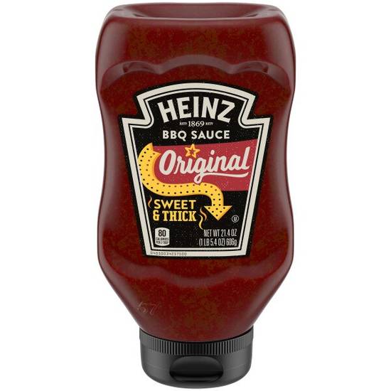 Order Heinz Original Sweet & Thick BBQ Sauce, 21.4 OZ food online from CVS store, ROCKFORD on bringmethat.com