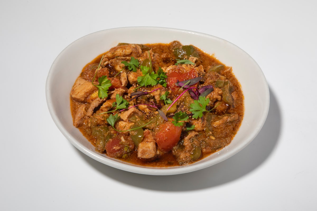 Order Kadhai Chicken food online from Curry Up Now store, Oakland on bringmethat.com
