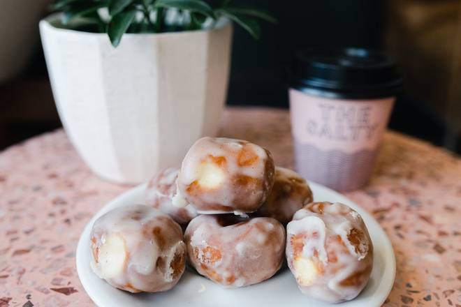 Order Traditional Glazed Donut Holes (Half Dozen) food online from The Salty Donut store, Dallas on bringmethat.com