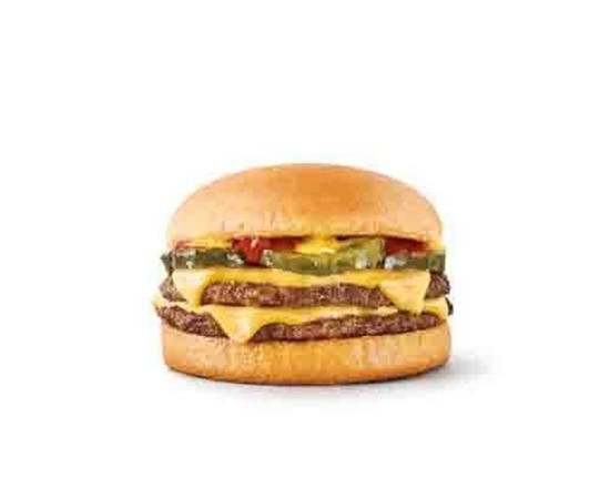 Order Quarter Pound Double Cheeseburger food online from Sonic store, Streamwood on bringmethat.com