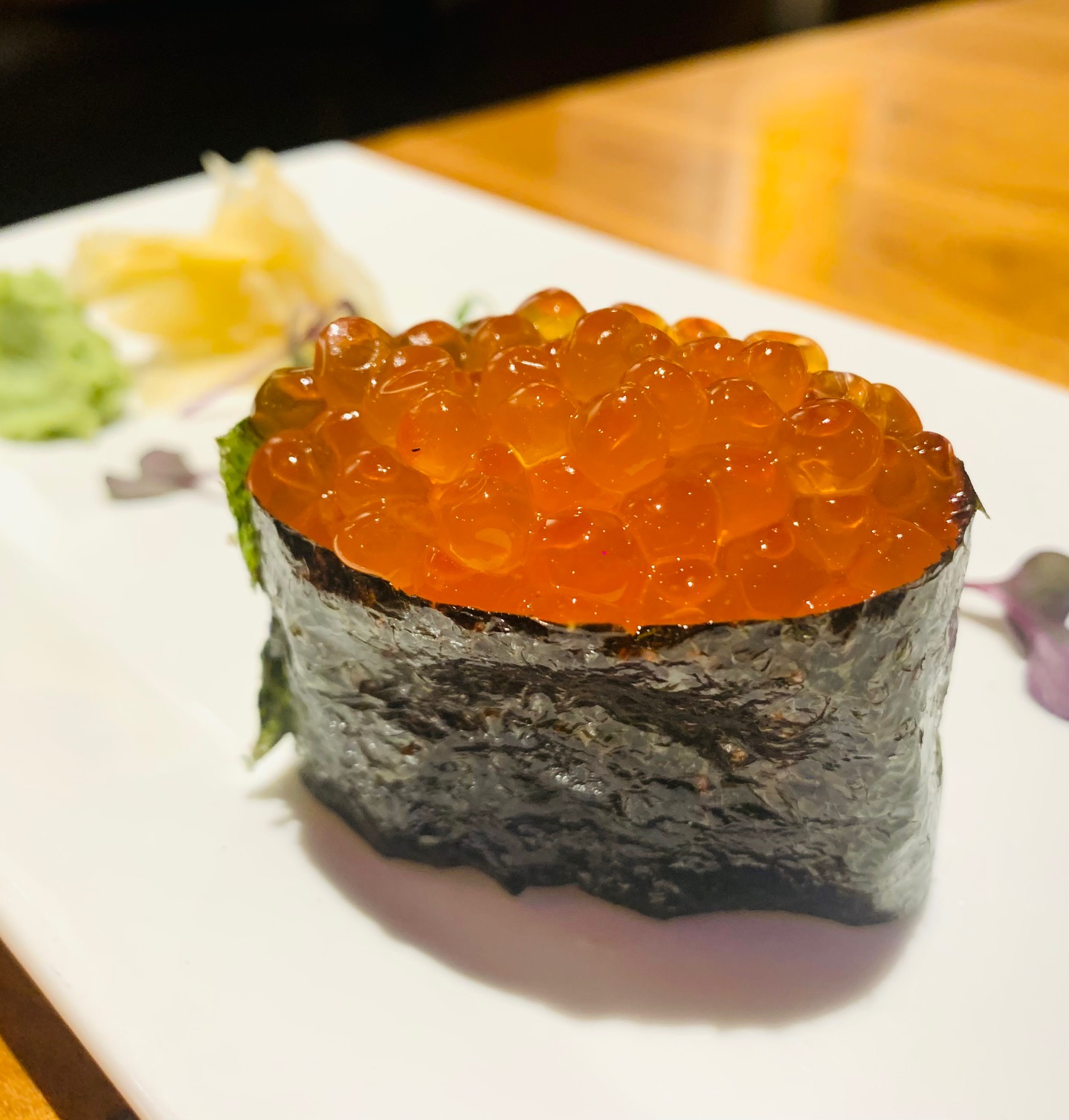 Order Ikura food online from Hot Woks Cool Sushi On Adams store, Chicago on bringmethat.com