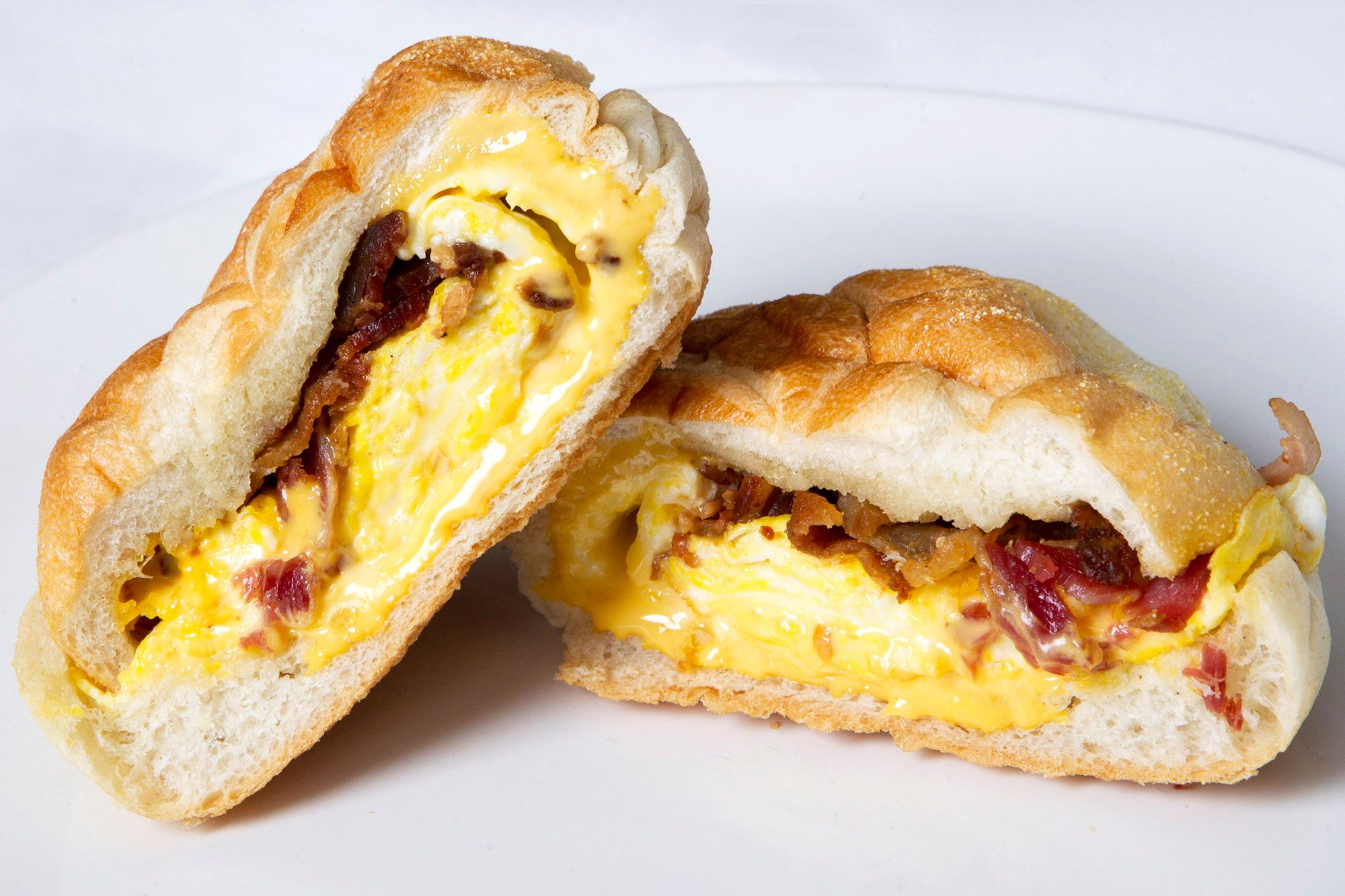 Order Bacon, Egg and Cheese Sandwich food online from Fiestas Deli store, Danbury on bringmethat.com