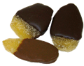 Order Chocolate Dipped Crystallized Ginger food online from Painted Turtle Chocolatier store, Osseo on bringmethat.com