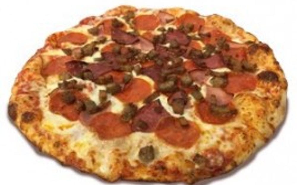 Order Meat Lover Pizza - Small 10'' food online from Pizza Man store, Columbia on bringmethat.com
