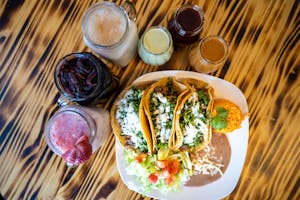 Order Taco Dinner
 food online from Los Tacos & Desserts store, Chicago on bringmethat.com