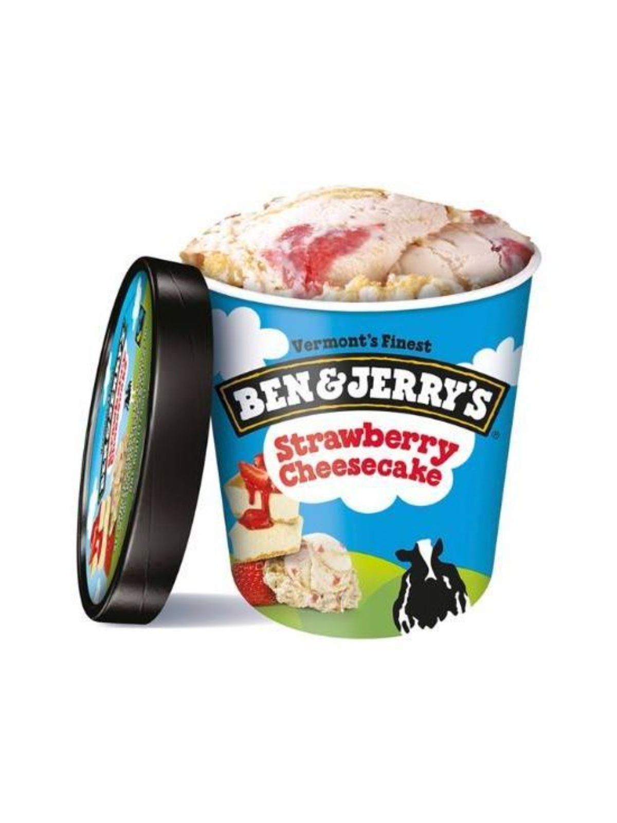 Order Ben & Jerry's Strawberry Cheesecake (1 Pint) food online from Goodees Cravings store, Los Angeles on bringmethat.com