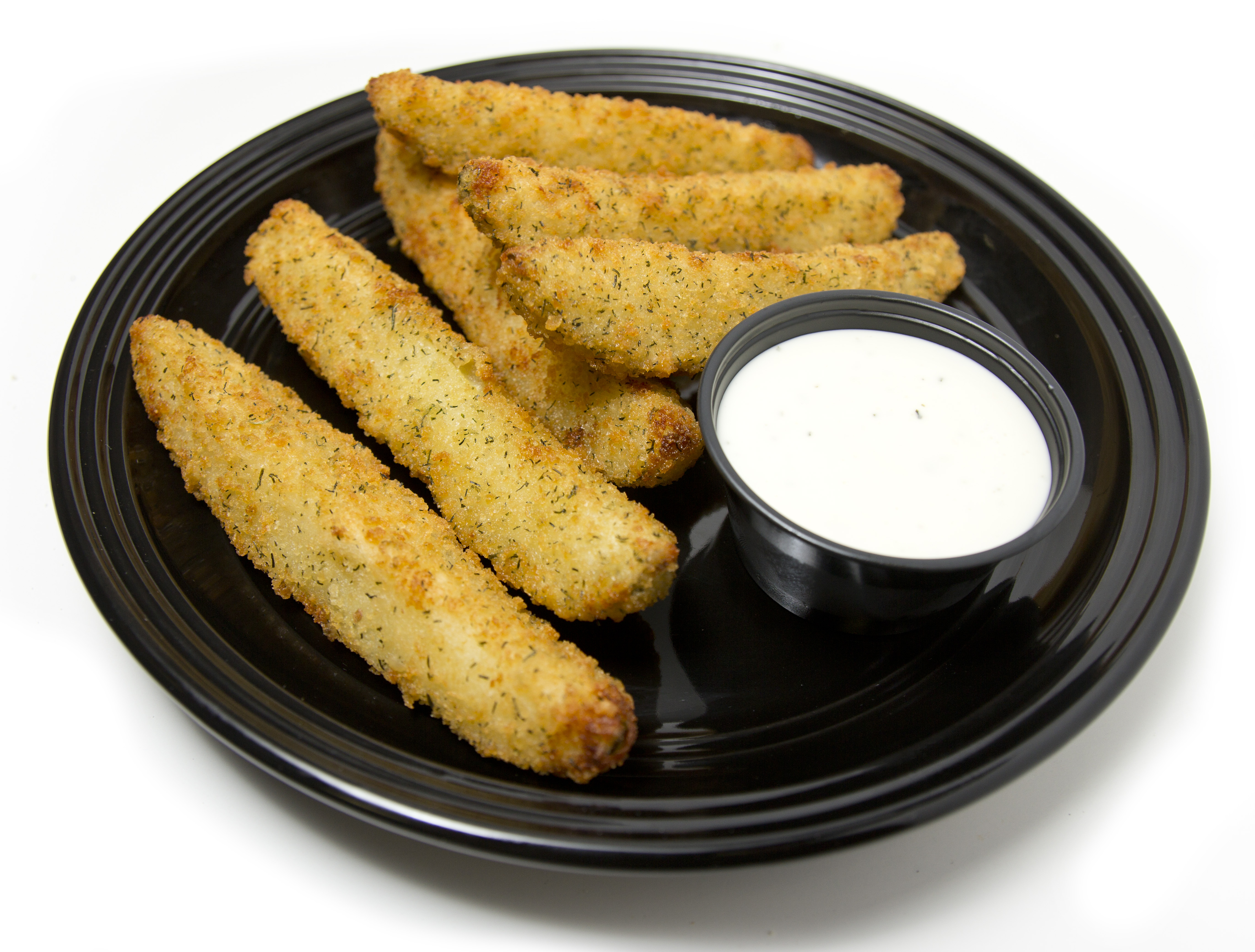 Order 6 Pieces Fried Pickles food online from Perri Pizzeria store, Henrietta on bringmethat.com