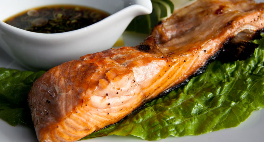 Order Salmon Collar food online from Tomomi Sushi store, Alhambra on bringmethat.com