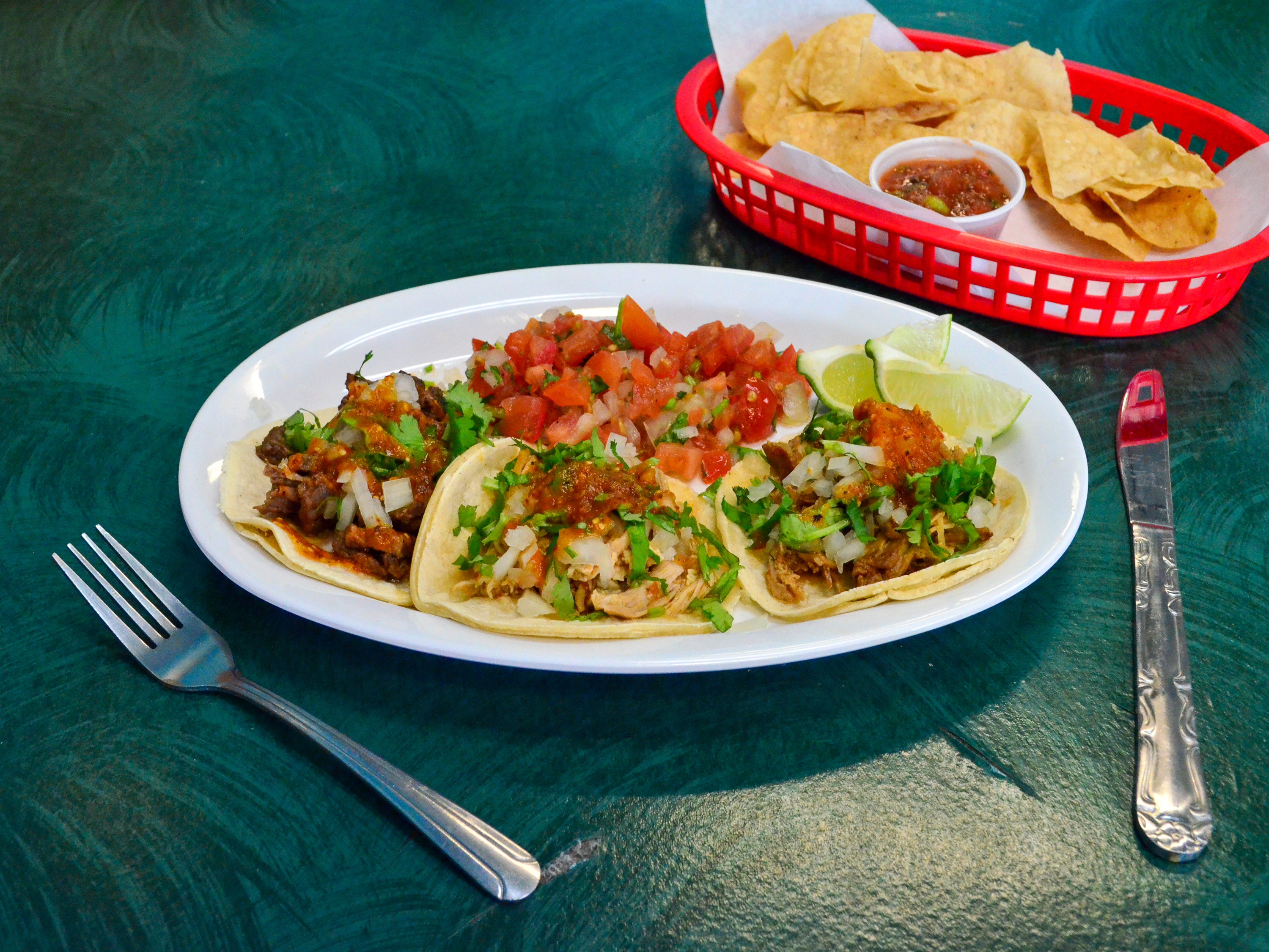 Order 3 Street Tacos food online from Gordito Burrito store, Sacramento on bringmethat.com