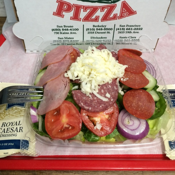Order Chef's Salad food online from Seniores Pizza store, San Mateo on bringmethat.com