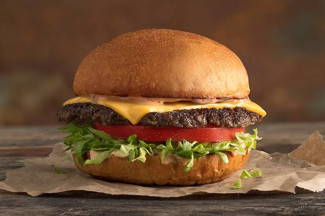 Order MOOYAH Cheeseburger food online from Mooyah store, Upland on bringmethat.com