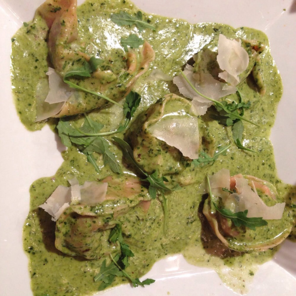 Order Tortelloni al Pesto food online from Romeo Cucina store, Laguna Beach on bringmethat.com