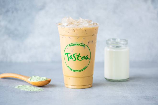 Order Matcha Thai Milk Tea food online from Tastea store, Sunnyvale on bringmethat.com