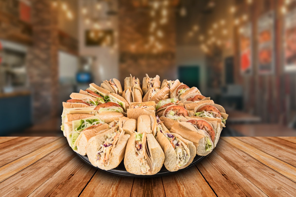 Order The Vegetarian - Party Tray  food online from Capriotti's store, Reno on bringmethat.com