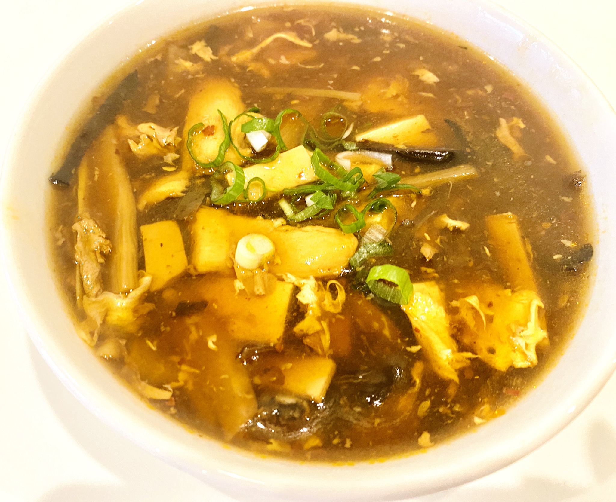 Order  Hot and Sour Soup food online from Min Min Asian Cafe store, Chicago on bringmethat.com