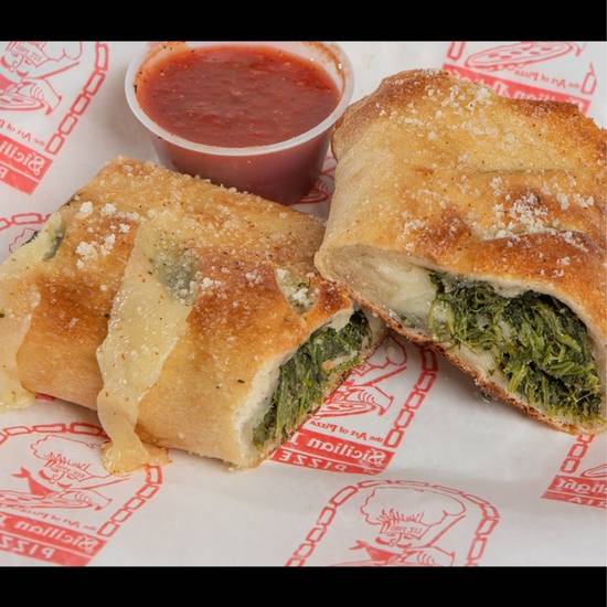 Order Spinach stromboli food online from Sicilian Delight store, Ithaca on bringmethat.com