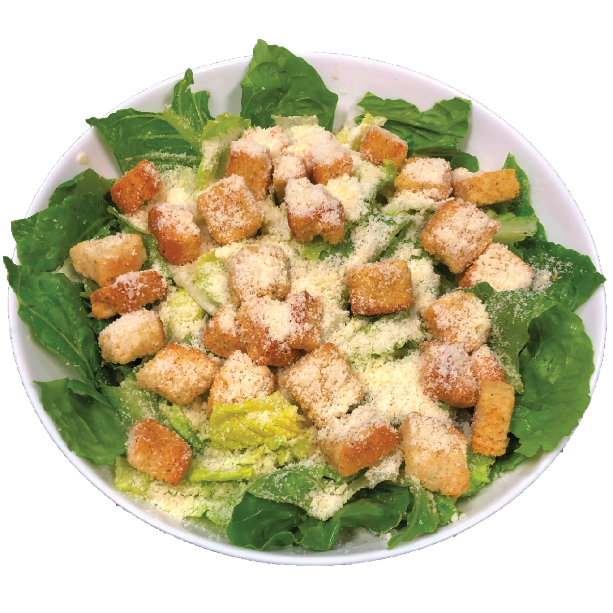 Order Small Caesar Salad food online from Zoner Pizza, Wings & Waffles store, Warner Robins on bringmethat.com