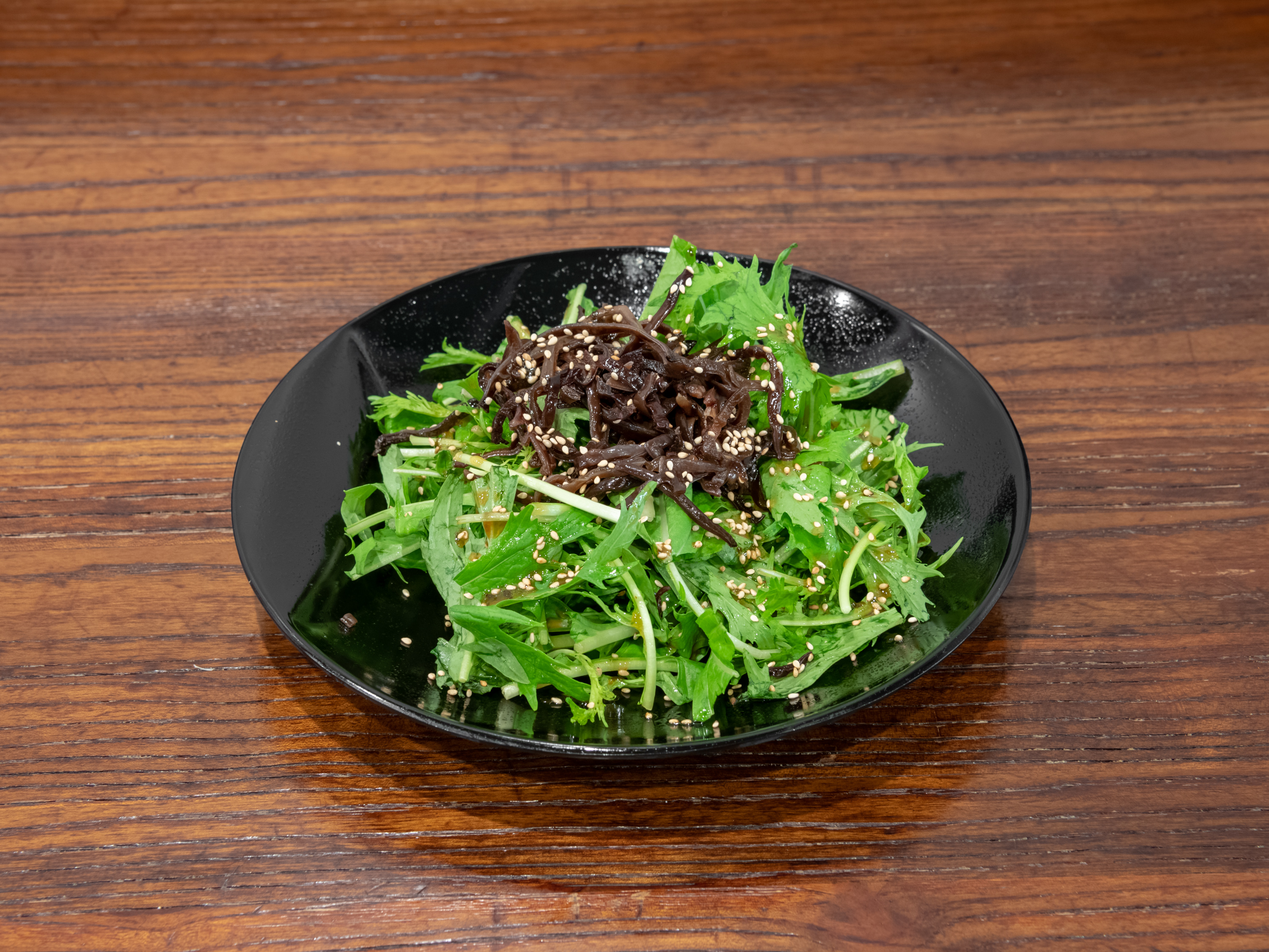 Order Mizuna Salad    food online from Ramen Hiroshi store, Walnut Creek on bringmethat.com