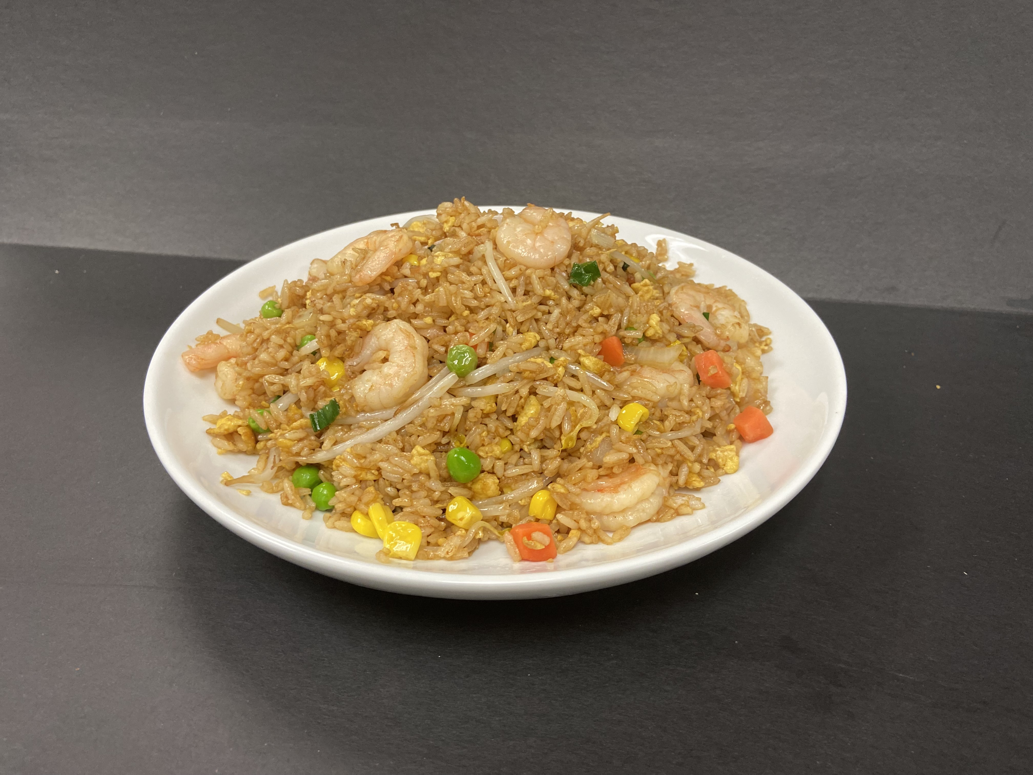 Order R04. Shrimp Fried Rice food online from Riyen Chinese Restaurant store, Mesquite on bringmethat.com