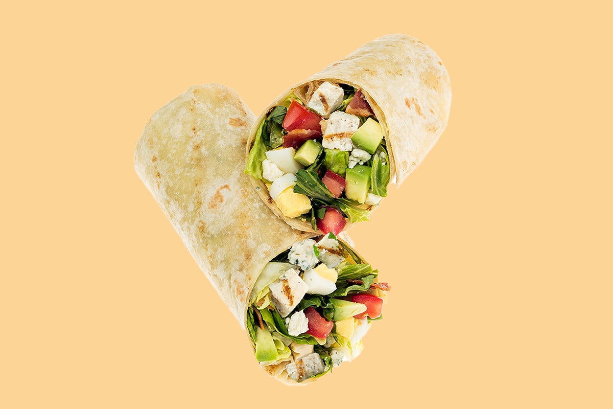 Order Avocado Cobb Wrap food online from Saladworks store, Virginia Beach on bringmethat.com