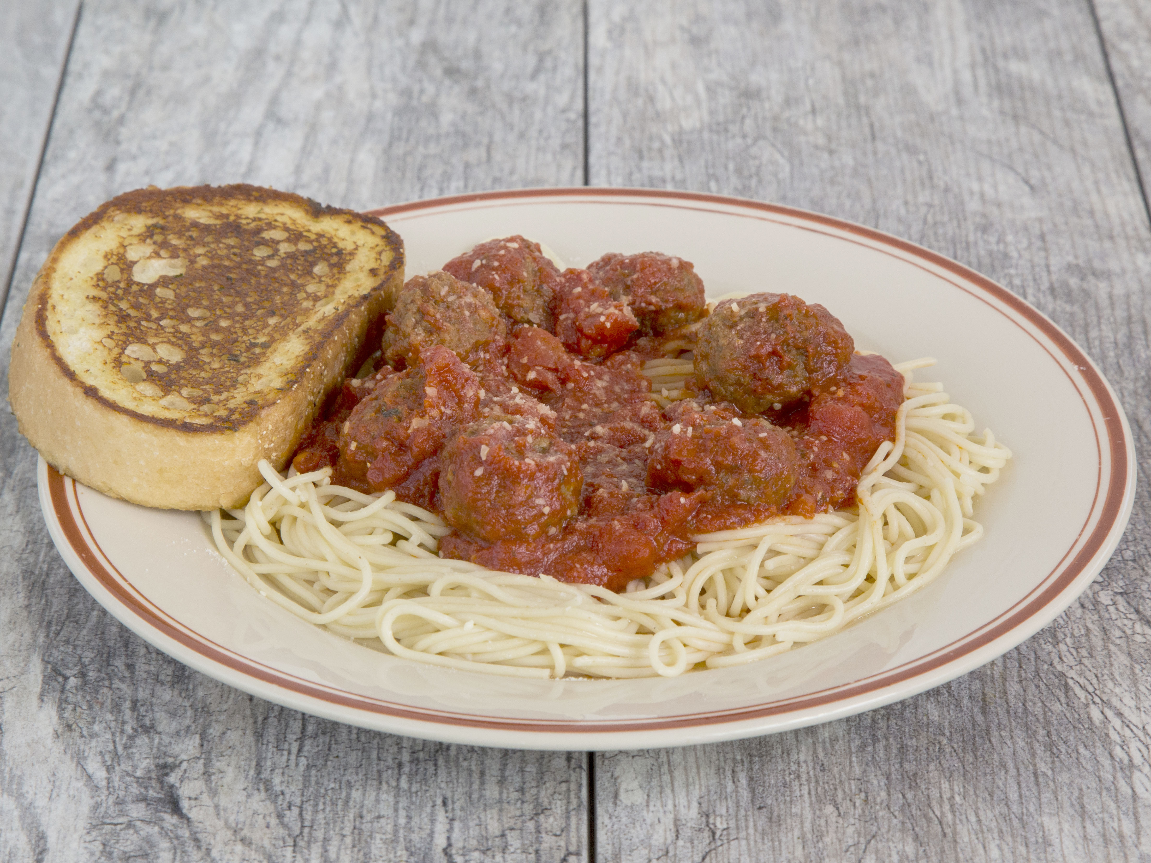 Order Spaghetti and Meatball food online from Georges Gyros store, Mesa on bringmethat.com