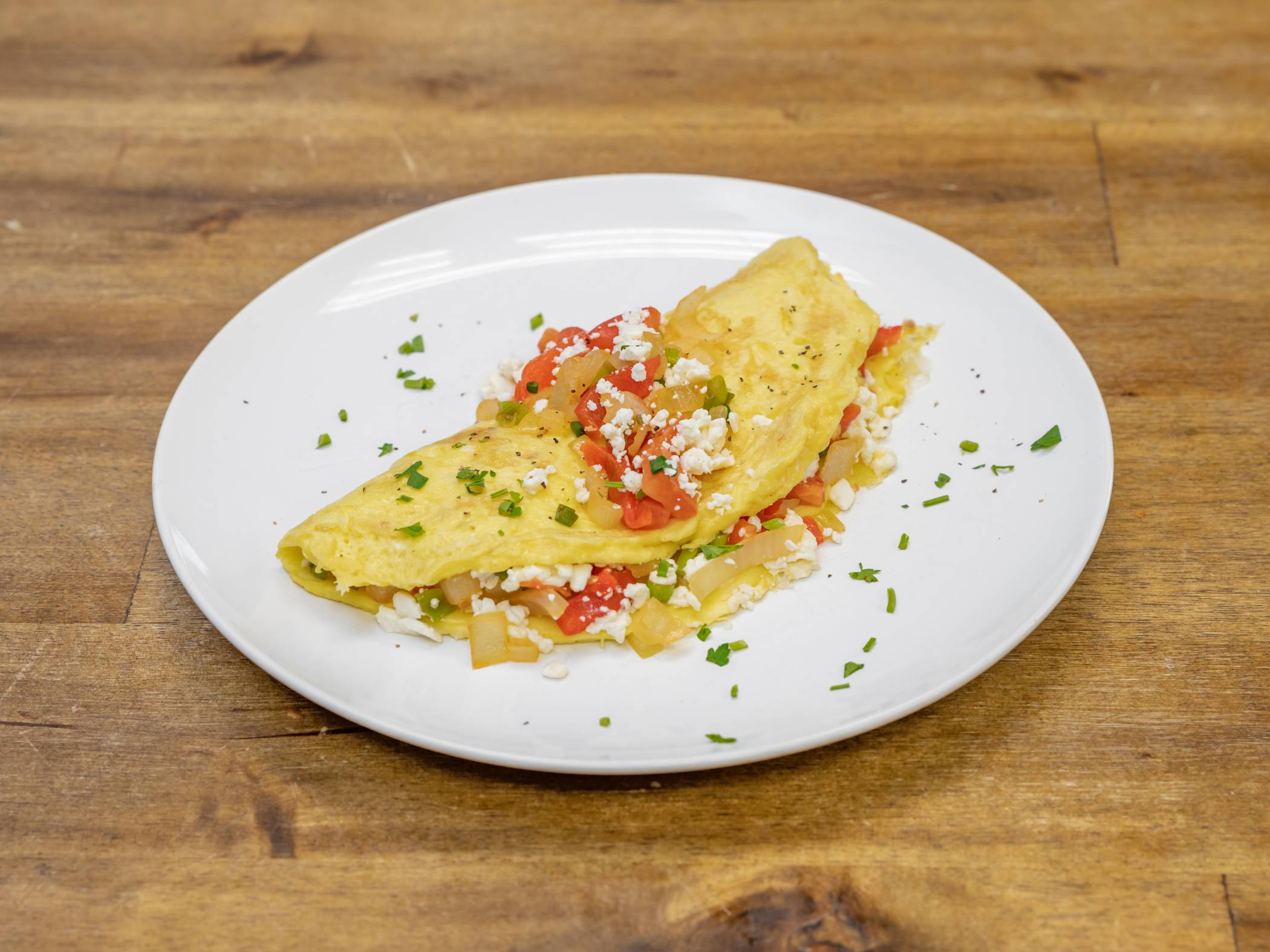 Order Mediterranean Omelet food online from Cafe Miro store, Westminster on bringmethat.com